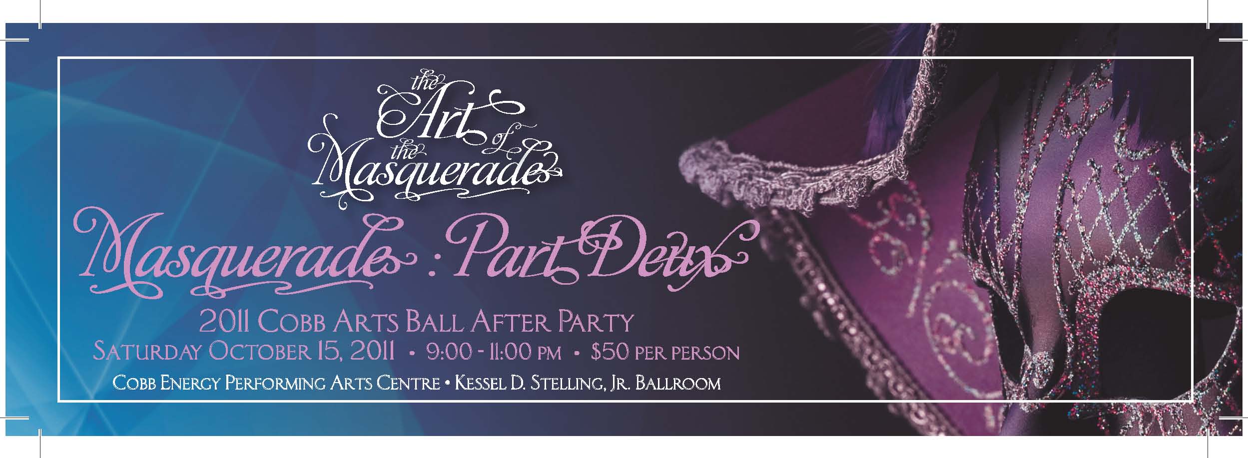 Tickets for The After Party of the Cobb Arts Ball 2011 in Atlanta from ShowClix