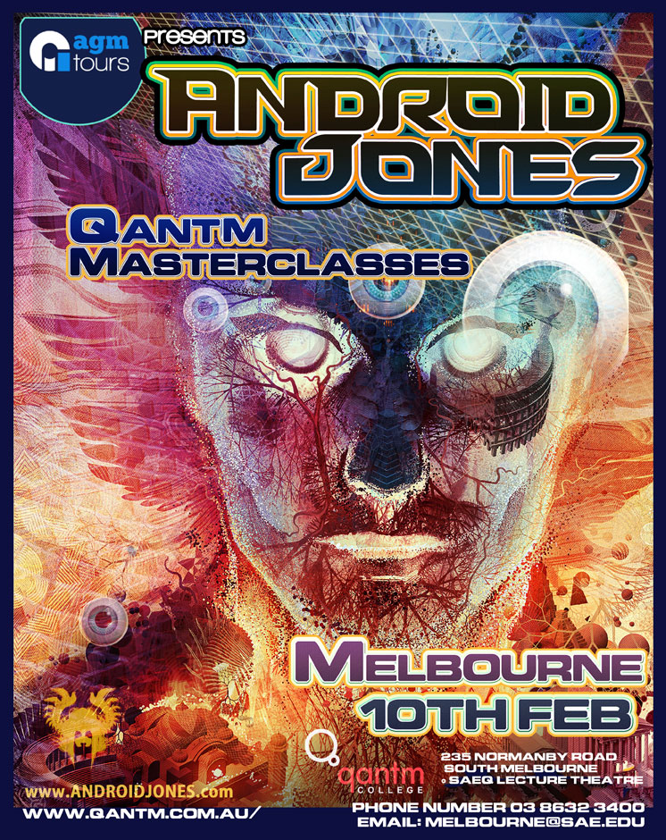 Tickets for Android Jones Qantm Melbourne in South Melbourne VIC from GreenTix
