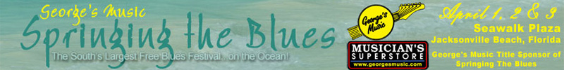 Tickets for George's Music Springing the Blues Festival in Jacksonville Beach, FL from ShowClix Ticketing