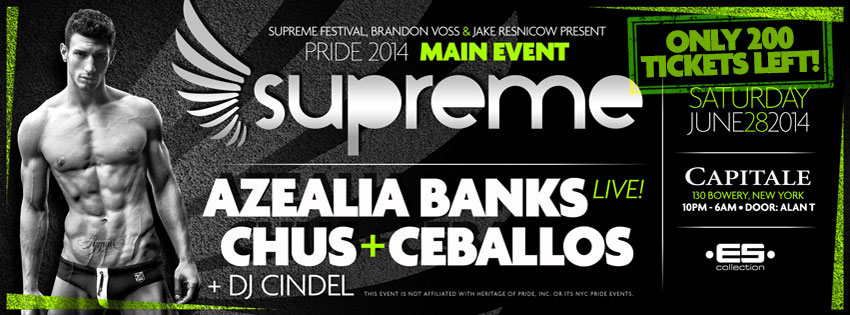 Tickets for SUPREME Saturday: The Main Event in New York from ShowClix