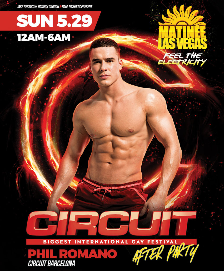 Tickets for Saturday Night CIRCUIT After-Party in Las Vegas from Matinee