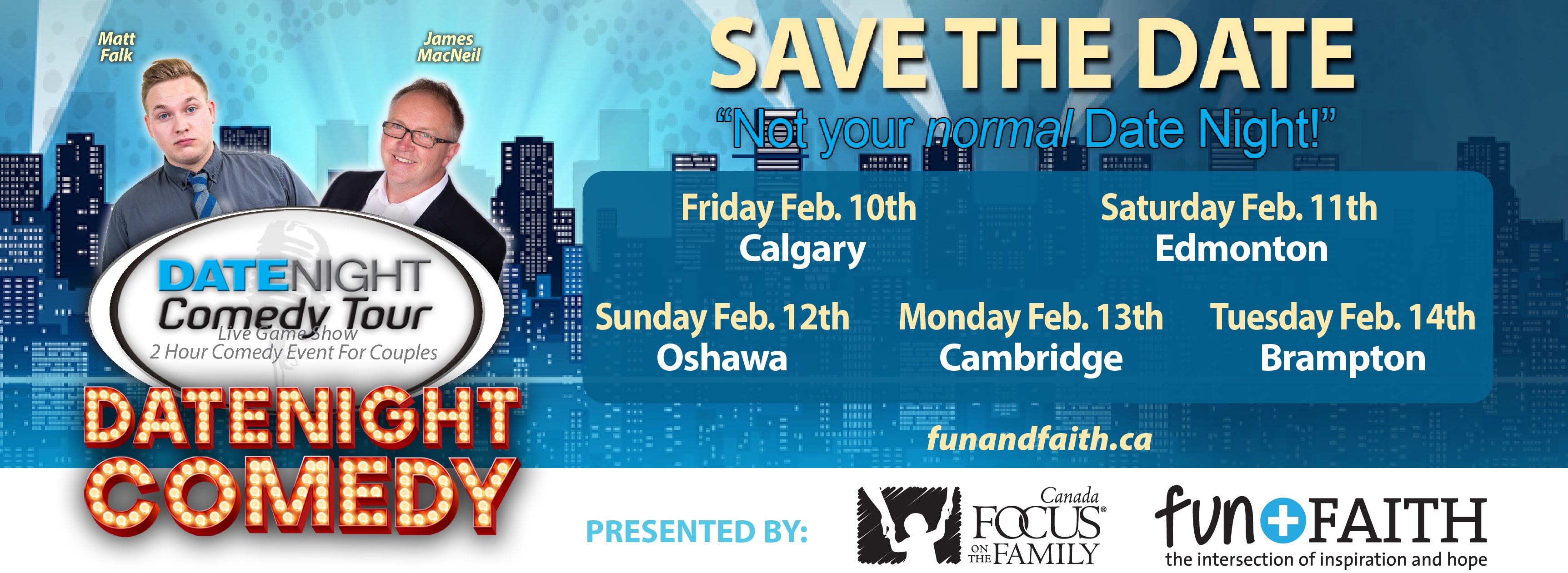 Tickets for Date Night Comedy Tour - Calgary in Calgary from BuzzTix