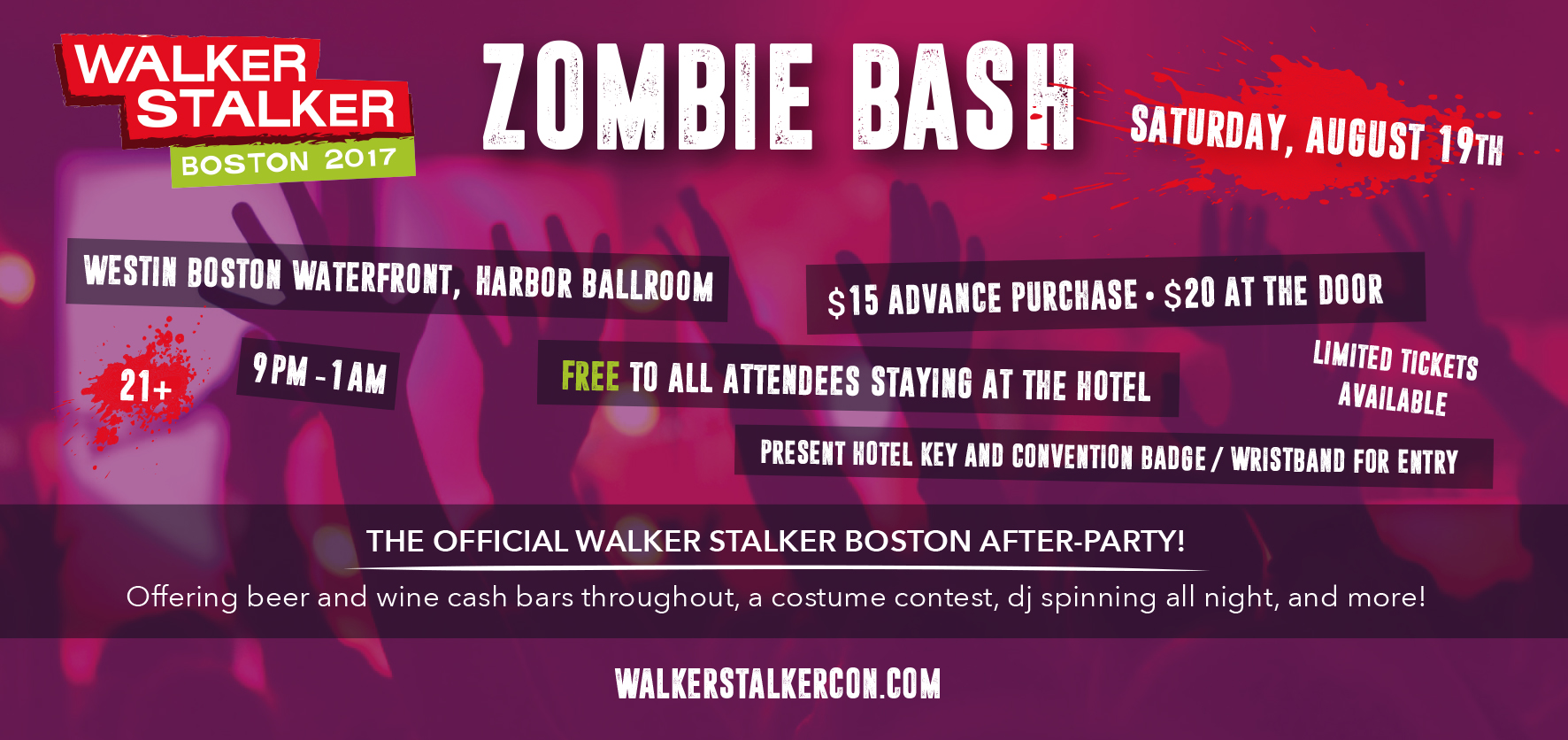 Tickets for WSC Boston Zombie Bash 2017 in Boston from Fan Fest