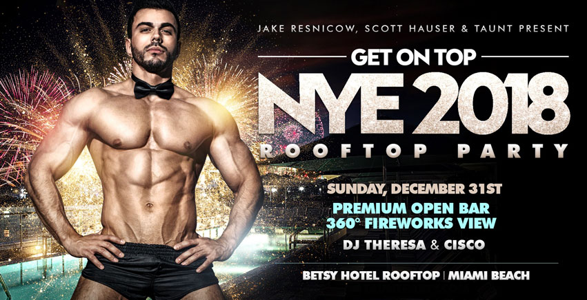 Tickets for New Years Eve 2018 | Gay Rooftop Party | Miami Beach in Miami Beach from Matinee