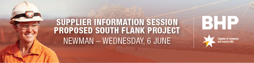 Tickets for Newman Supplier Information Session: Proposed South Flank Project