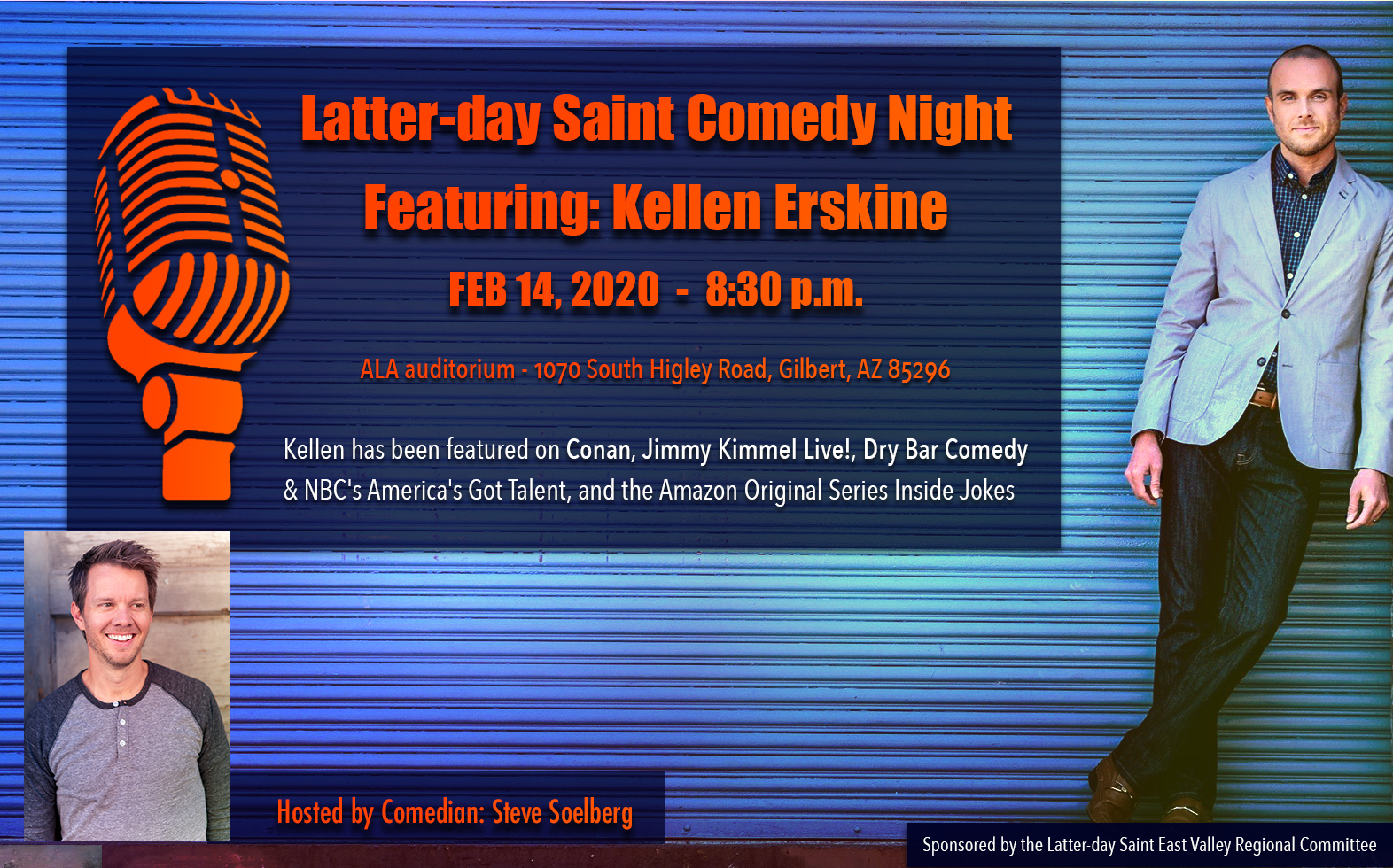 Tickets for Latter-day Saint Comedy Night  in Gilbert from ShowClix