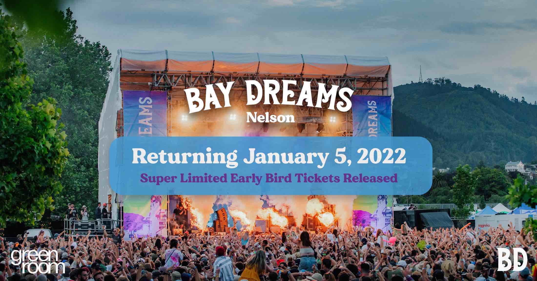 Tickets for BAY DREAMS FESTIVAL 2022 - Nelson in Nelson from Ticketspace