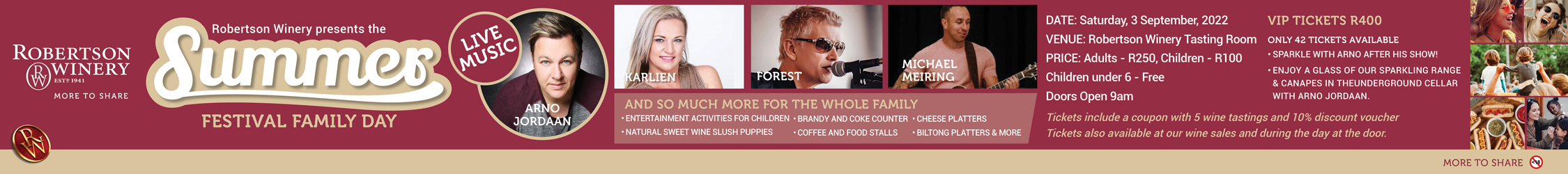 Tickets for RW Summer Festival Family Day