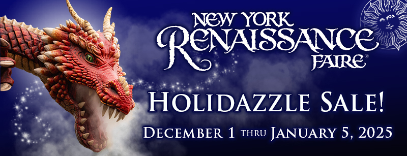 Tickets for New York Renaissance Faire 2023 Holidazzle Sale