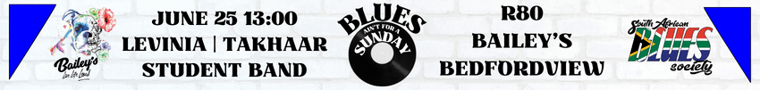 Tickets for Blues Ain't For A Sunday