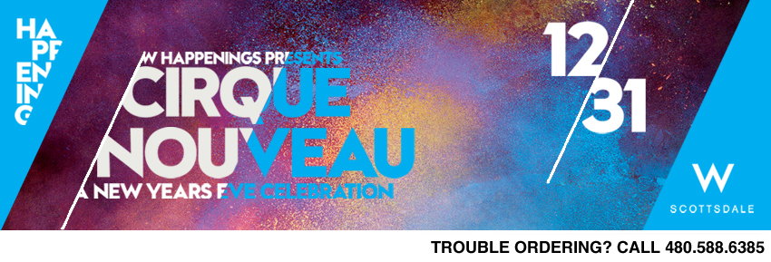 Tickets for New Year's Eve Cirque Nouveau