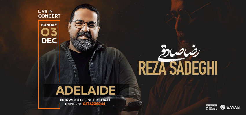 Tickets for The Legendary Reza Sadeghi Live in Adelaide 2023 in Norwood from Ticketbooth
