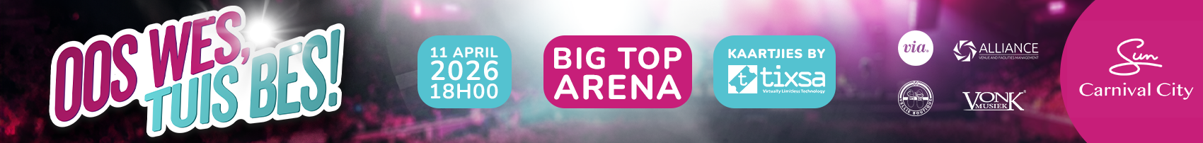 Tickets for Oos Wes Tuis Bes in Brakpan from Tixsa