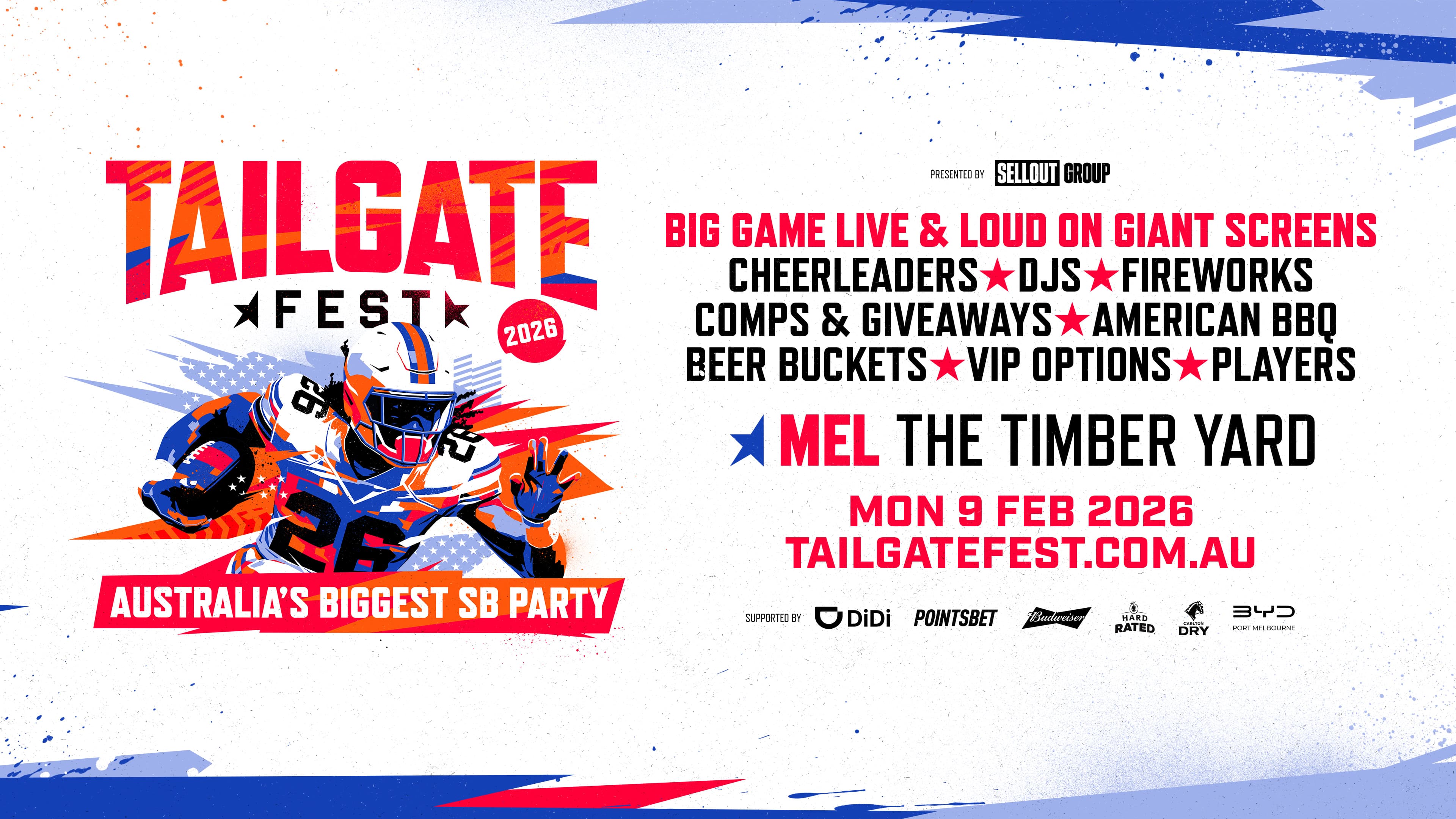 Tickets for TAILGATE Fest. Melbourne 2026 in Port Melbourne from Ticketbooth