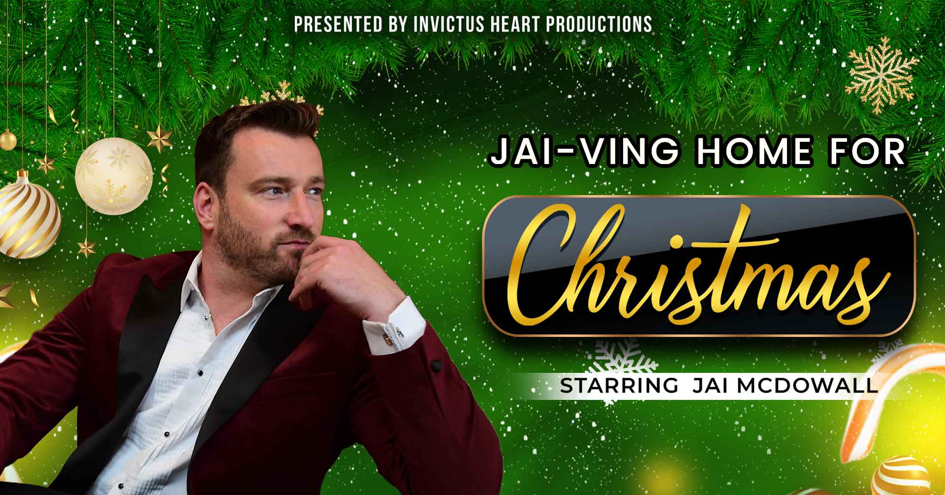 Tickets for Jai-ving Home For Christmas in Ayr from Ticketbooth Europe