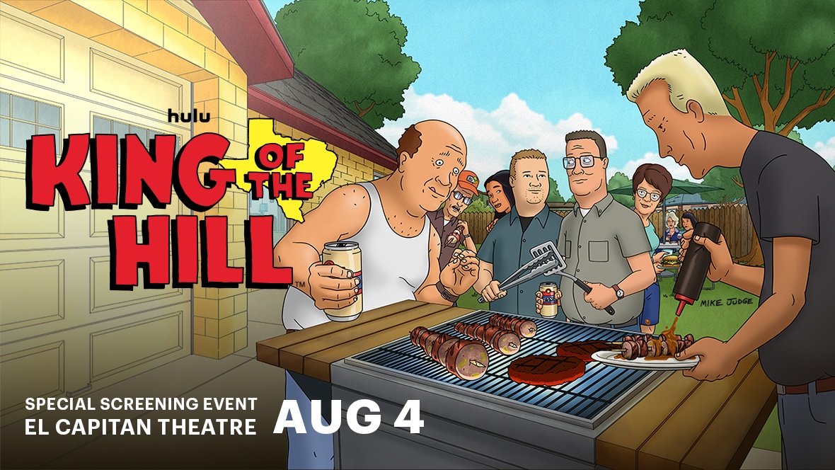 Tickets for King of the Hill Special Screening Event at the El Capitan Theatre in Los Angeles from Disney D23
