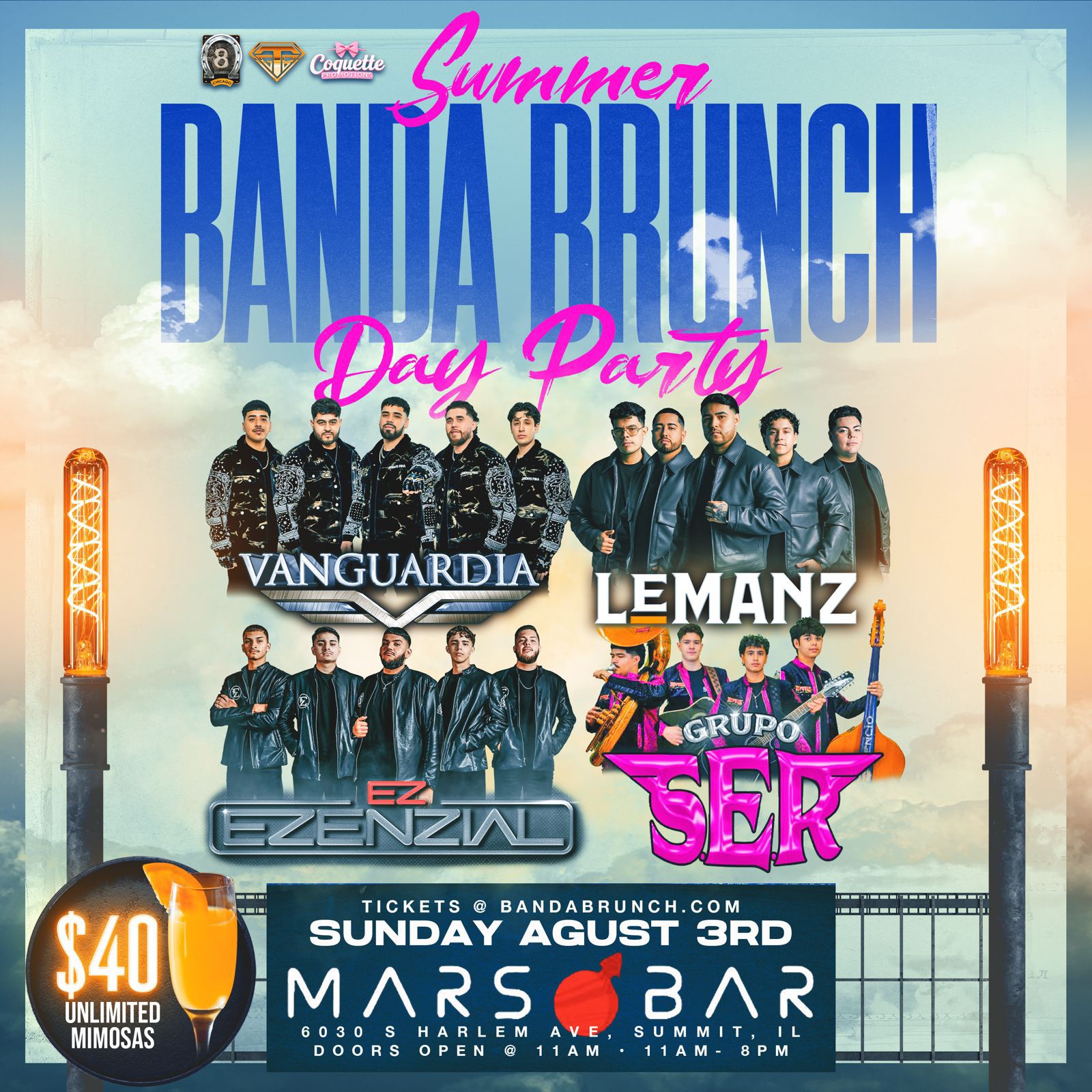 Tickets for BANDA BRUNCH - SUMMER DAY PARTY in Summit from ShowClix