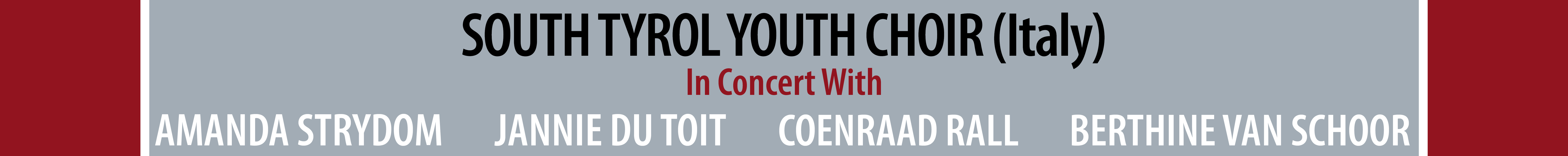 Tickets for Tuks Camerata Presents South Tyrol Youth Choir  in Pretoria from Tixsa