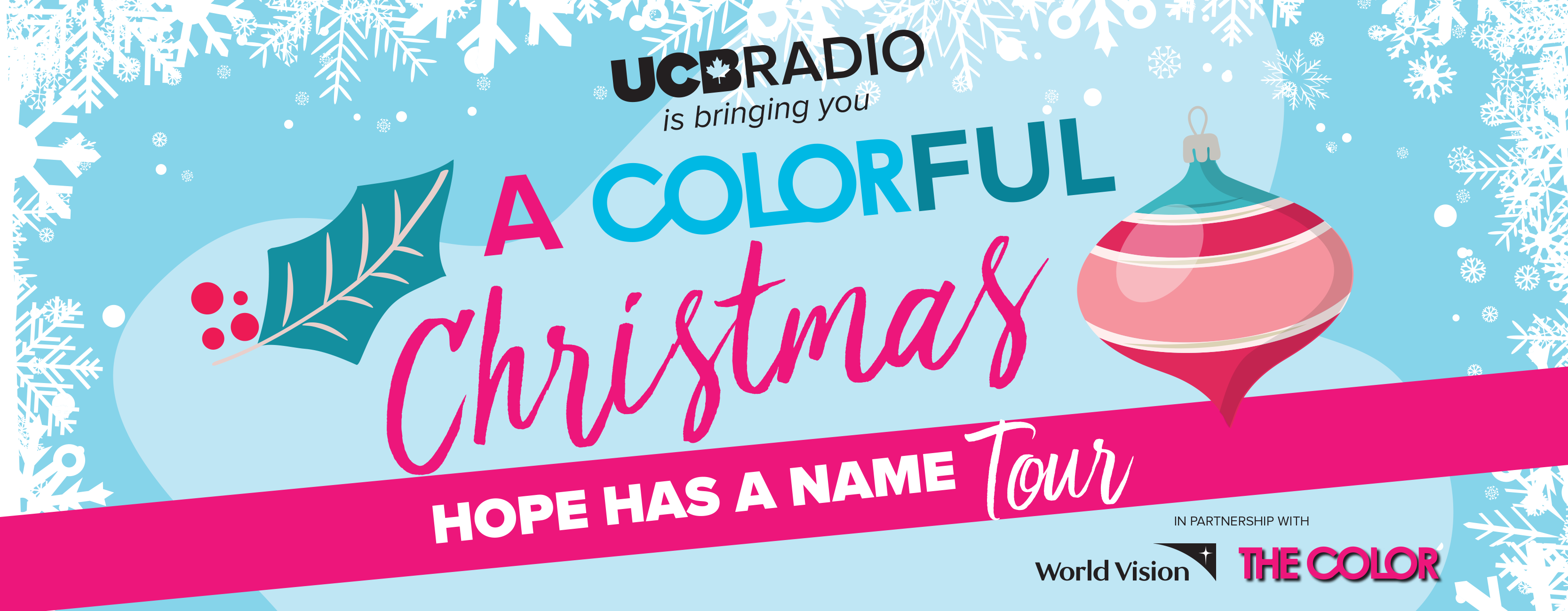 Tickets for A Colorful Christmas - Hope Has A Name - Bloomfield in Bloomfield from BuzzTix