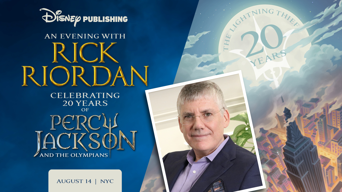 Tickets for An Evening with Rick Riordan: Celebrating 20 Years of Percy Jackson and The Olympians in New York from Disney D23