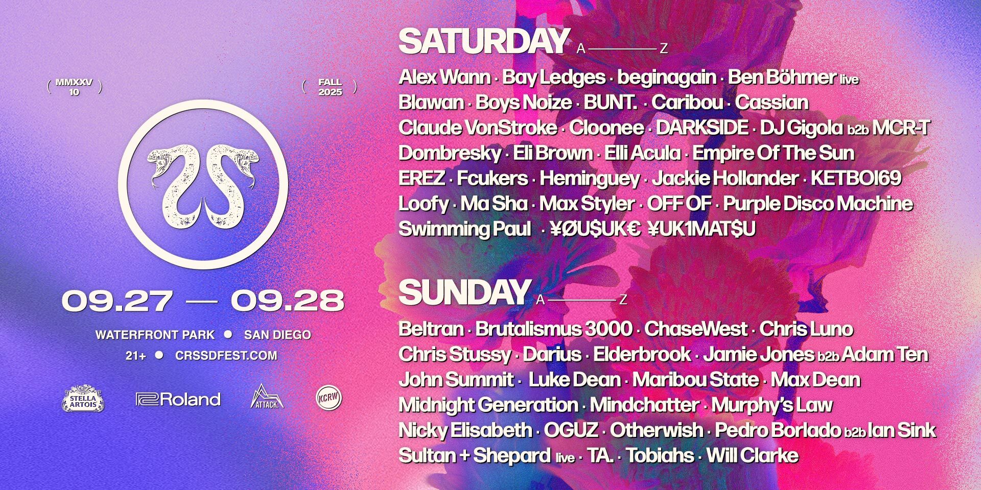 Tickets for FNGRS CRSSD presents CRSSD FESTIVAL FALL '25 in San Diego from Showclix