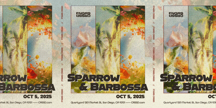Tickets for FNGRS CRSSD presents Sparrow & Barbossa at Quartyard in San Diego from Showclix
