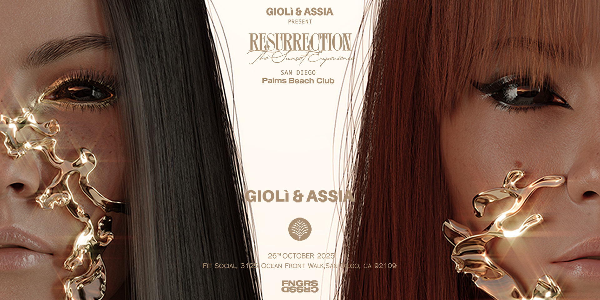 Tickets for FNGRS CRSSD presents GIOLÌ & ASSIA at Fit Social in San Diego from Showclix
