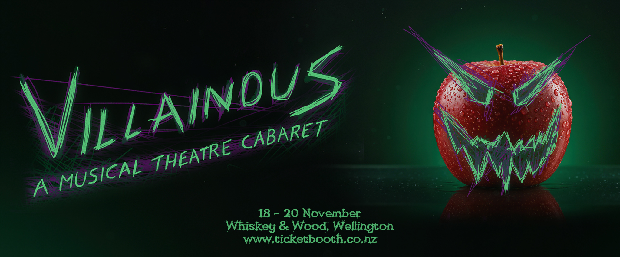 Tickets for Villainous: A Musical Cabaret in Wellington from Ticketbooth New Zealand