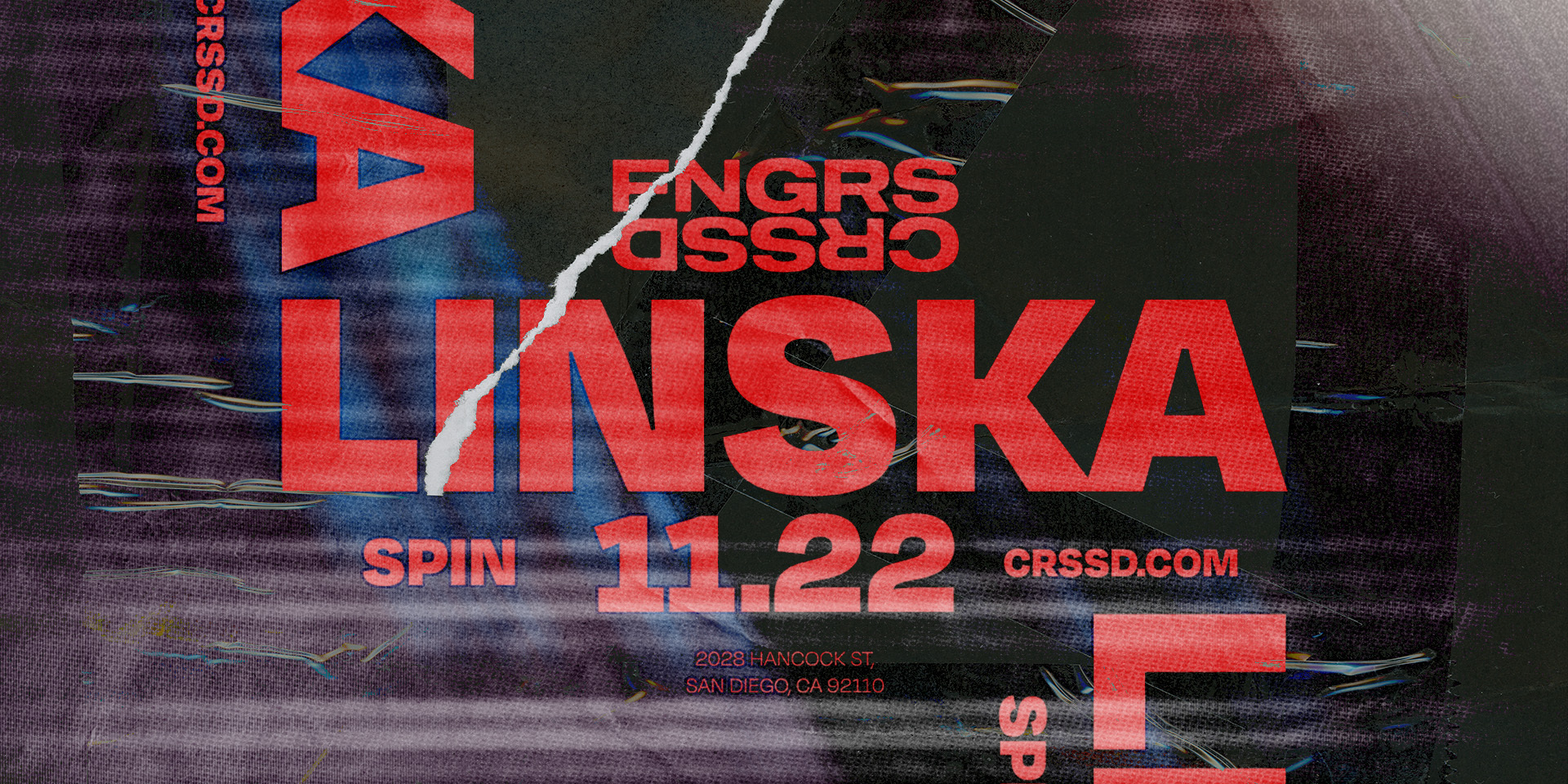 Tickets for FNGRS CRSSD presents LINSKA at Spin Nightclub in San Diego from Showclix