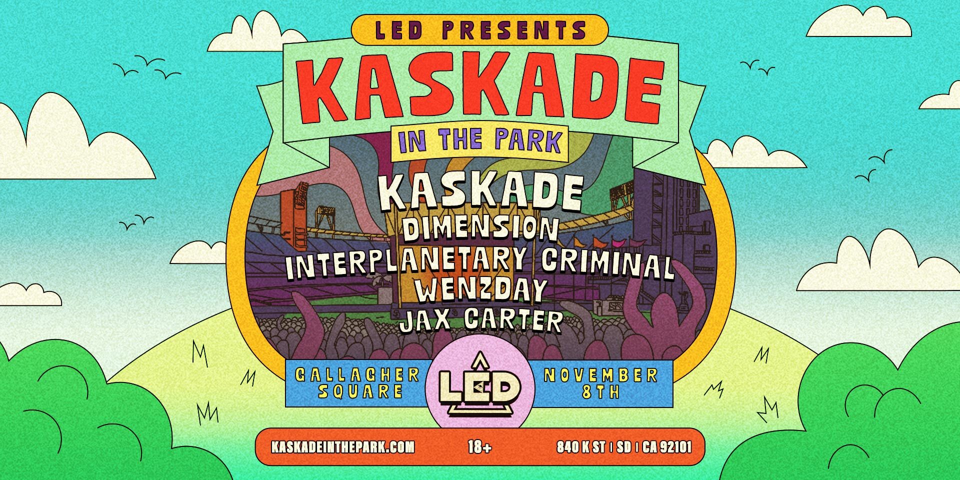 Tickets for LED Presents: Kaskade + more at Gallagher Square – Petco Park in San Diego from Showclix