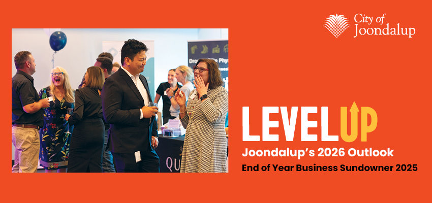 Tickets for 2025 End of Year Business Sundowner - Level UP! in Hillarys from Ticketbooth