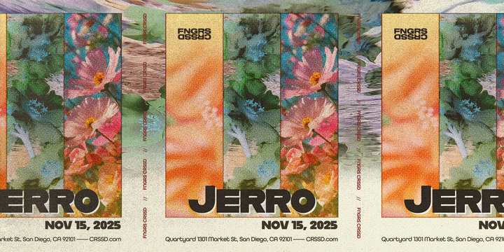 Tickets for FNGRS CRSSD presents JERRO at Quartyard in San Diego from Showclix