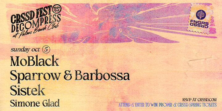 Tickets for FNGRS CRSSD presents MOBLACK + Sparrow & Barbossa + Sistek at Fit Social in San Diego from Showclix