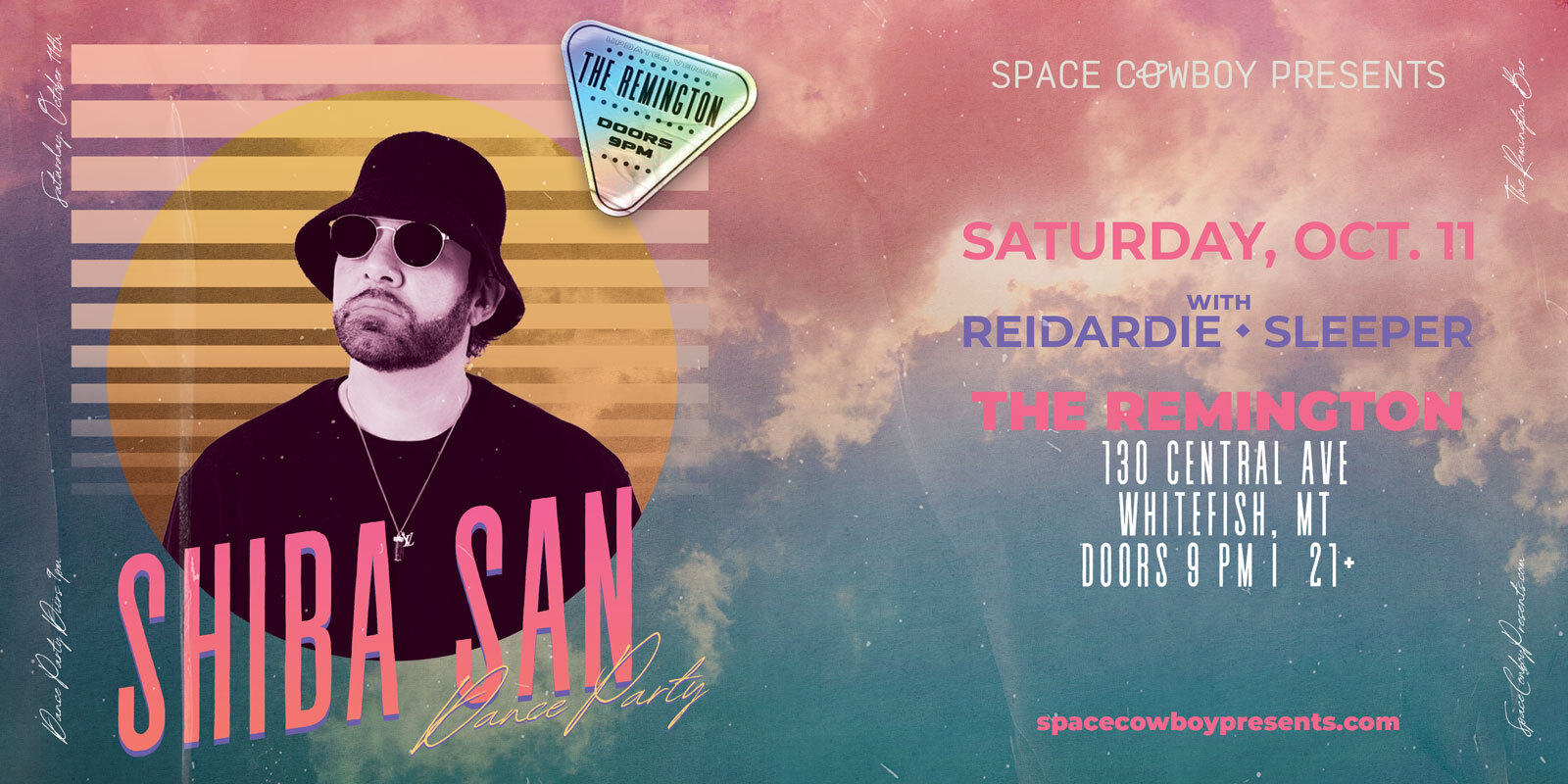 Tickets for Space Cowboy Presents Shiba San at The Remington in Montana in Whitefish from Showclix
