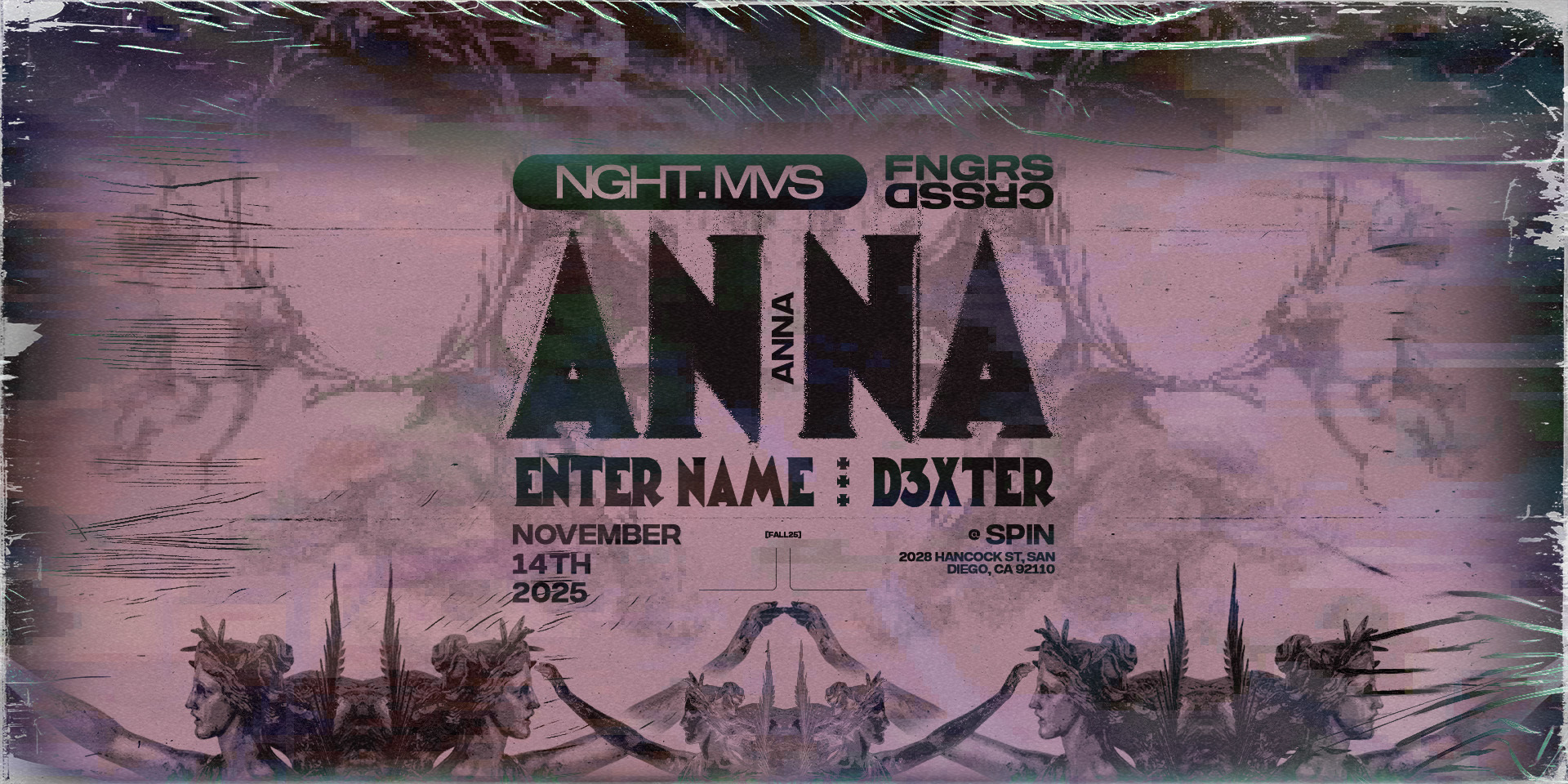 Tickets for FNGRS CRSSD presents ANNA at Spin Nightclub in San Diego from Showclix