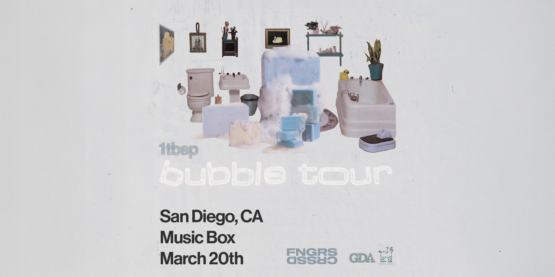 Tickets for FNGRS CRSSD presents 1TBSP at Music Box in San Diego from Showclix