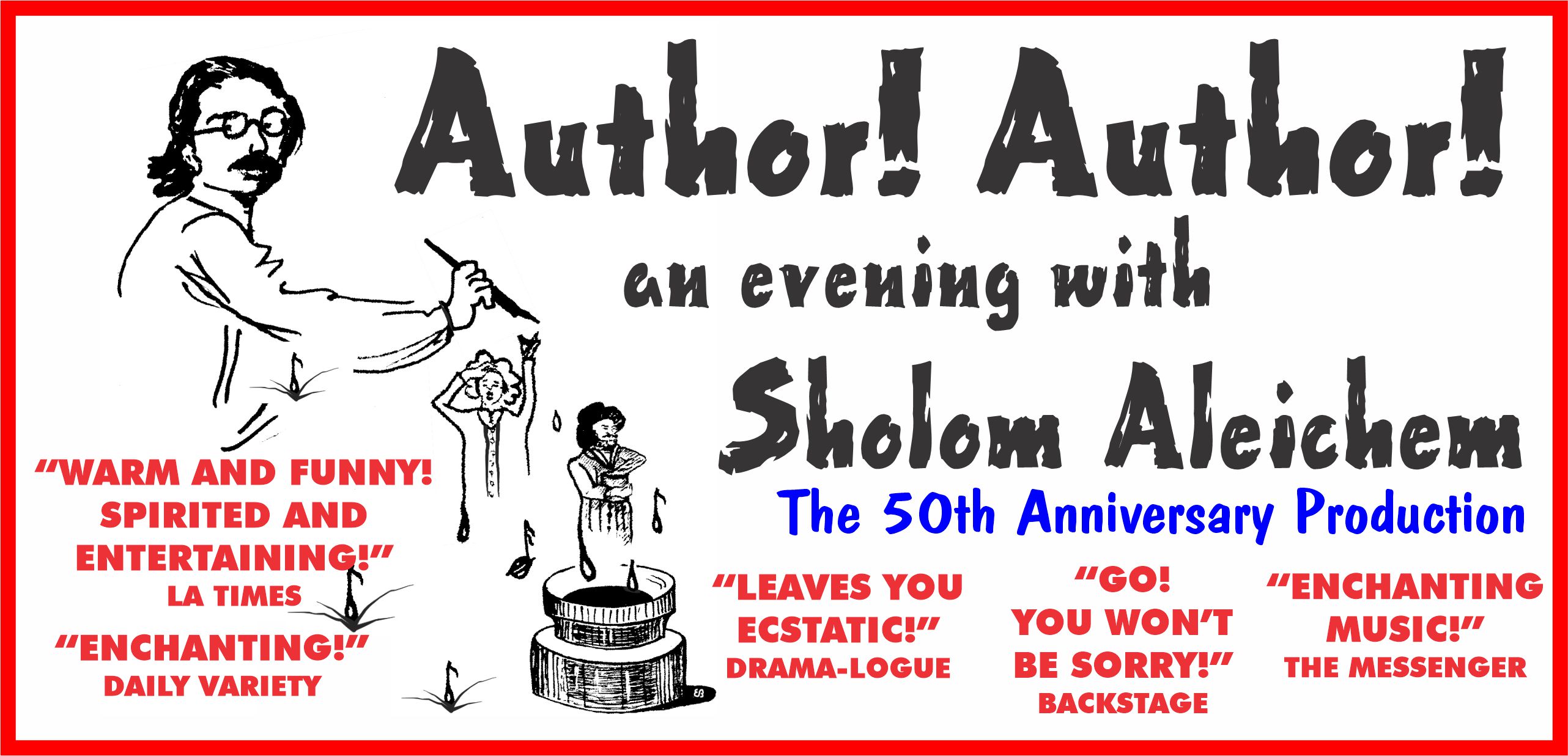 Tickets for Author! Author!