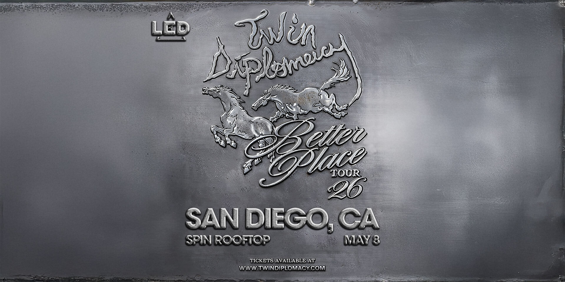 Tickets for LED presents TWIN DIPLOMACY at Spin Rooftop