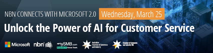 Tickets for nbn Connects with Microsoft for Customer Service