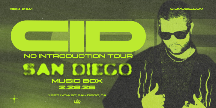 Tickets for LED presents CID at Music Box