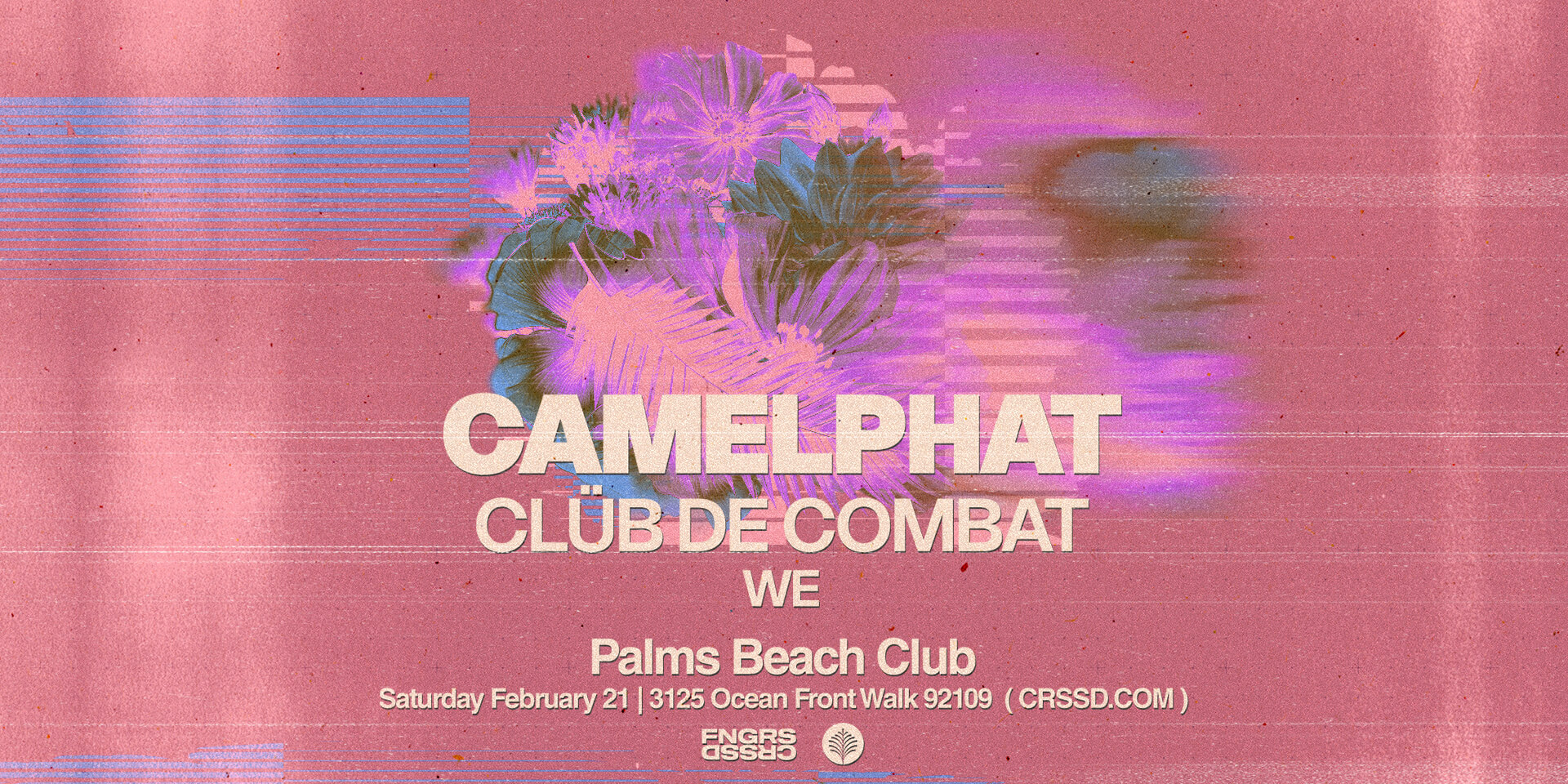 Tickets for FNGRS CRSSD presents CAMELPHAT + CLUB DE COMBAT at Palms Beach Club