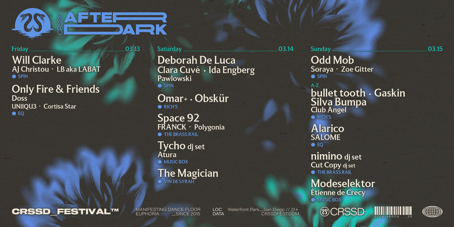 Tickets for FNGRS CRSSD x CRSSD FESTIVAL present Will Clarke + AJ Christou + LB aka Labat at Spin Nightclub