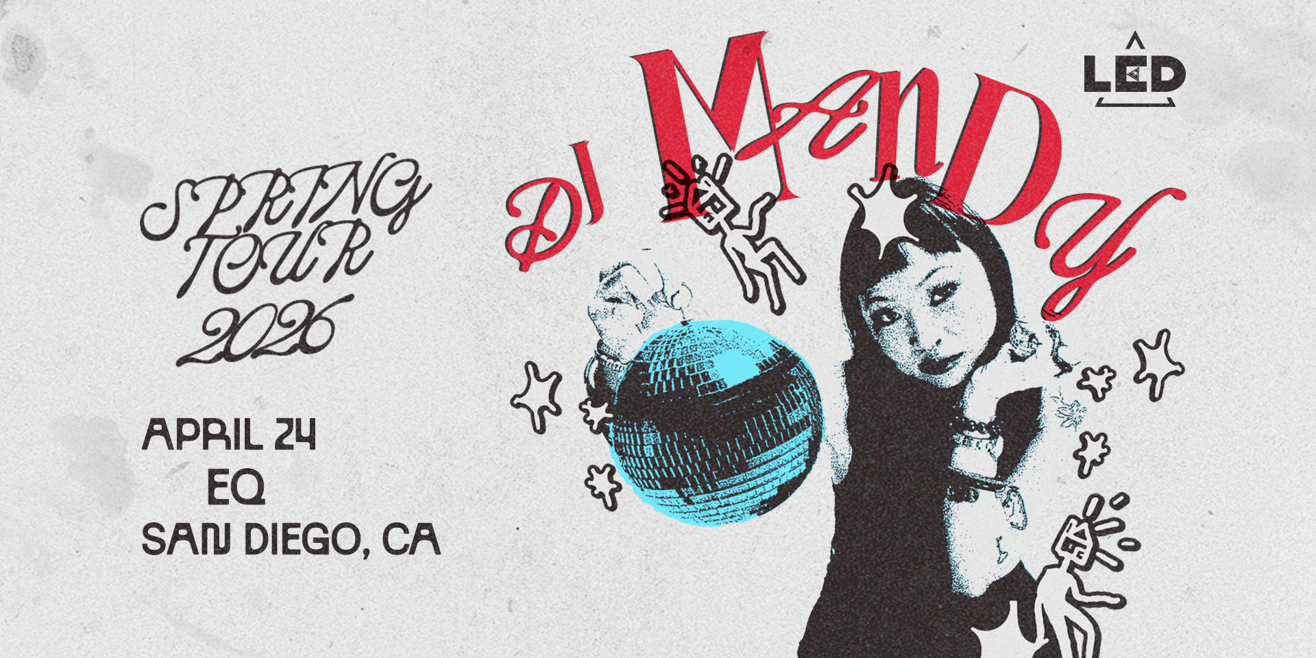 Tickets for LED presents Dj Mandy at EQ