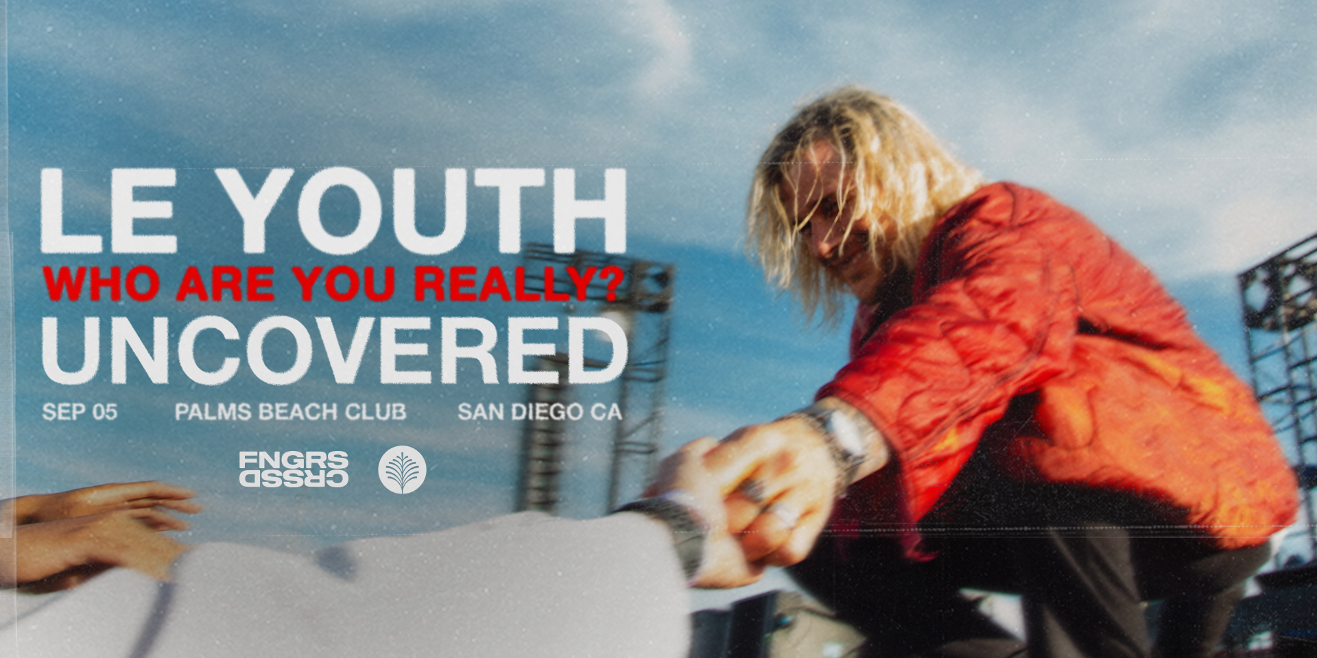 Tickets for FNGRS CRSSD presents LE YOUTH at Palms Beach Club