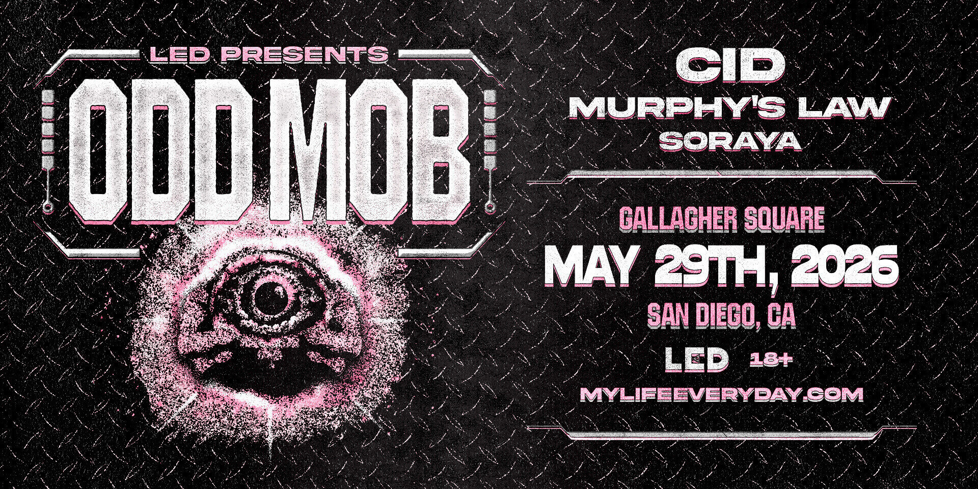 Tickets for LED Presents Odd Mob at Gallagher Square &ndash; Petco Park