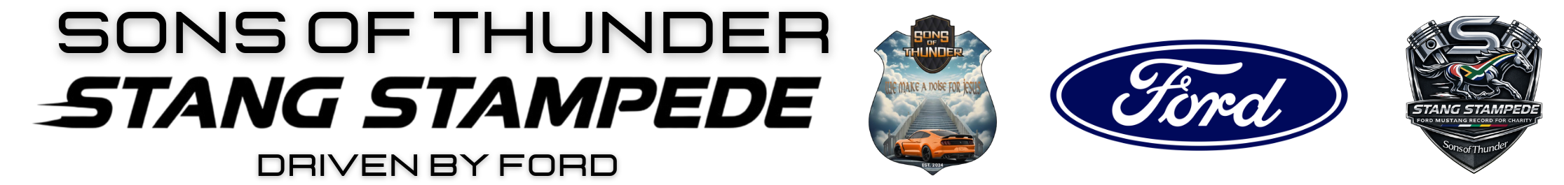 Tickets for Mustang Entry per car Sons of Thunder Stang Stampede Driven by Ford: Ford (To drive with from Tarlton International Racetrack to Swartkop SAAF museum in Centurion)