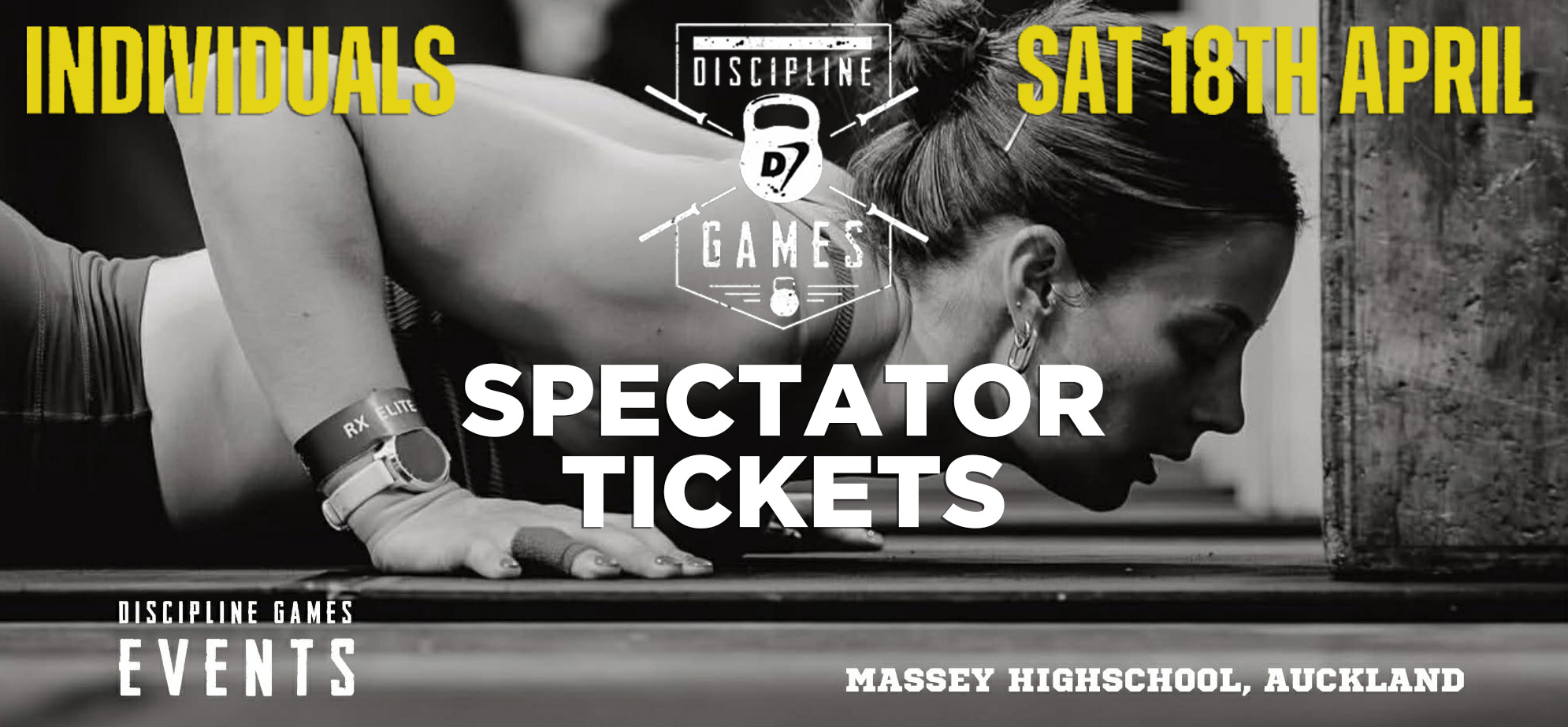 Tickets for DISCIPLINE GAMES 2026 | Individual - Spectators