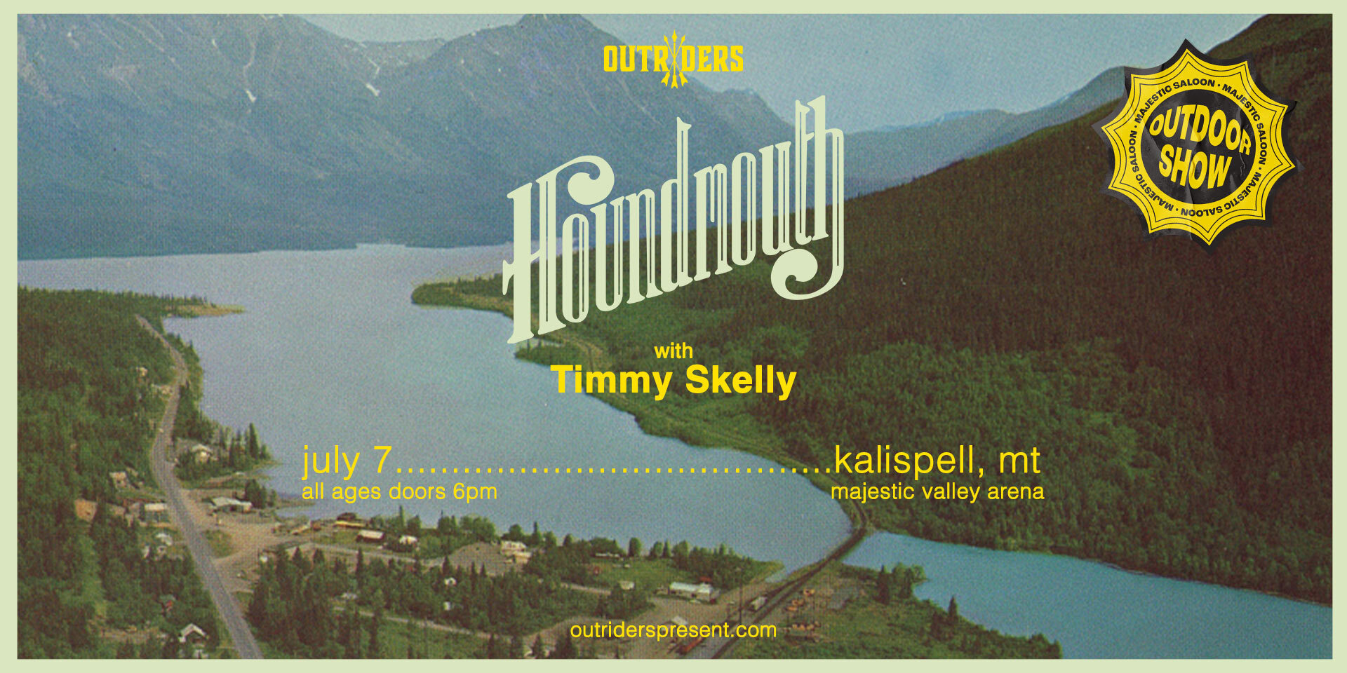 Tickets for Outriders present HOUNDMOUTH with Timmy Skelly at Majestic Saloon
