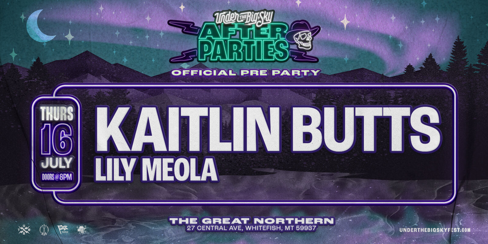 Tickets for Outriders x Under The Big Sky present KAITLIN BUTTS with Lily Meola at The Great Northern