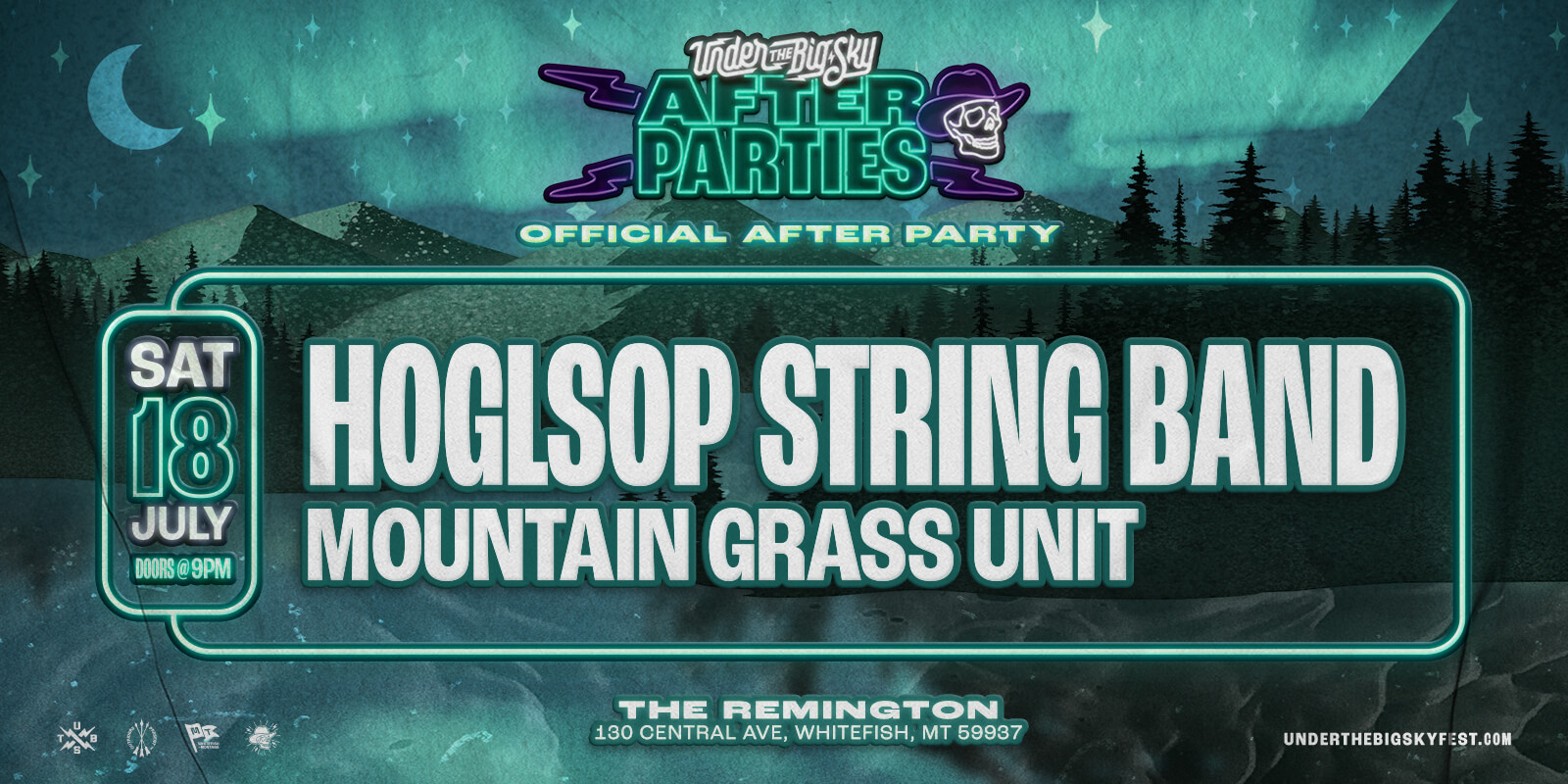Tickets for Outriders x Under The Big Sky present HOGSLOP STRING BAND with Mountain Grass Unit at The Remington